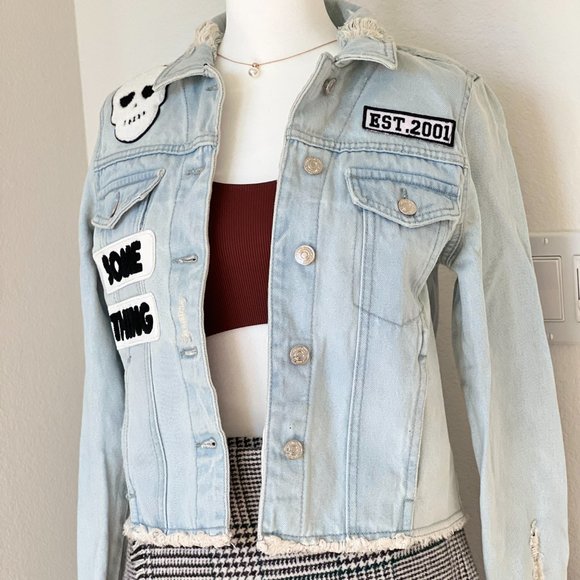 Mango Patches Denim Jacket - Picture 8 of 11